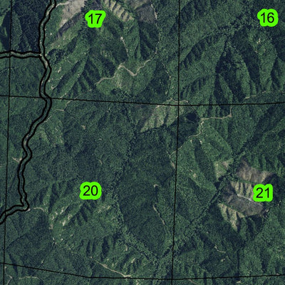 Winchester Bay T22S R12W Township Map Preview 3