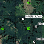 Scotts Valley T22S R4W Township Map Preview 2