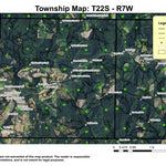 Elkton T22S R7W Township Map Preview 1
