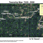 Scottsburg T22S R9W Township Map Preview 1