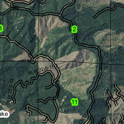 Scottsburg T22S R9W Township Map Preview 3