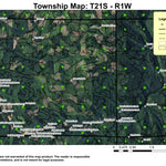 Wildwood T21S R13W Township Map Preview 1