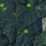 Paradise Creek T21S R8W Township Map Preview 3