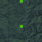 Wasson Creek T21S R10W Township Map Preview 2