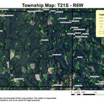 Big Tom Folley T21S R6W Township Map Preview 1