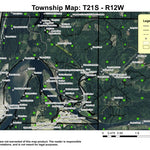 Reedsport T21S R12W Township Map Preview 1