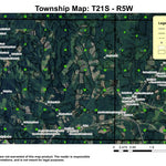 Sand Creek T21S R5W Township Map Preview 1