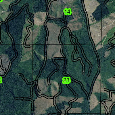 Sand Creek T21S R5W Township Map Preview 2