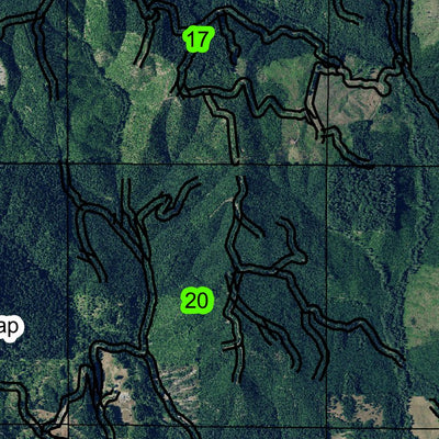 Sand Creek T21S R5W Township Map Preview 3