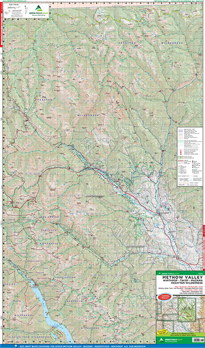 051SX: Methow Valley - Pasayten Wilderness, WA Preview 1