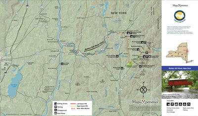 Battenkill River Fishing Map - Fish New York Preview 1