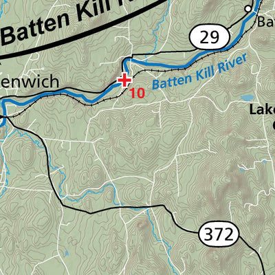 Battenkill River Fishing Map - Fish New York Preview 2