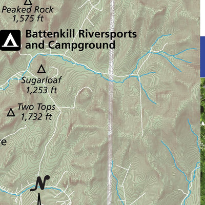 Battenkill River Fishing Map - Fish New York Preview 3