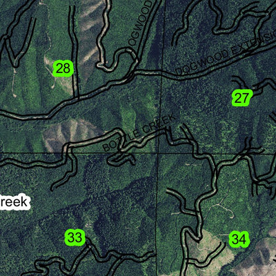Alma T19S R7W Township Map Preview 3