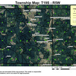 Territorial T19S R5W Township Map Preview 1