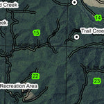 Esmond Creek T19S R8W Township Map Preview 2