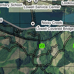 Lowell T19S R1W Township Map Preview 2