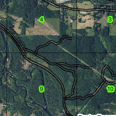 Lowell T19S R1W Township Map Preview 3