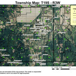 Creswell T19S R3W Township Map Preview 1