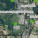 Eugene SE T18S R3W Township Map Preview 2