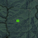 Mapleton T18S R10W Township Map Preview 2