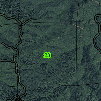 Mapleton T18S R10W Township Map Preview 2