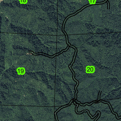 Mapleton T18S R10W Township Map Preview 3