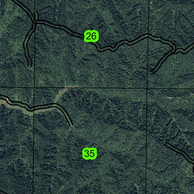 Cushman T18S R11W Township Map Preview 3