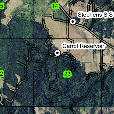 Vaugn T18S R6W Township Map Preview 2