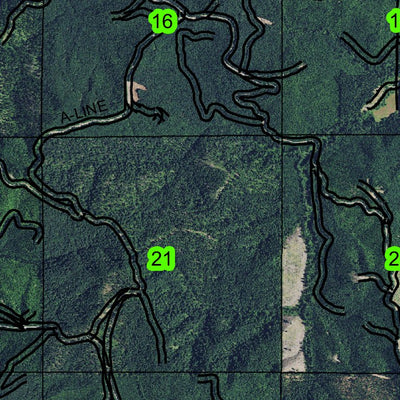 Vaugn T18S R6W Township Map Preview 3