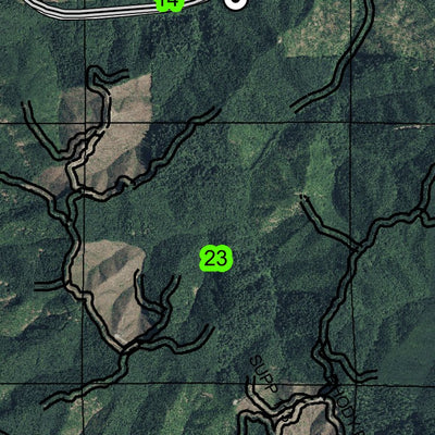 Knowles Creek T18S R9W Township Map Preview 2