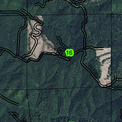 Whitaker Creek T18S R8W Township Map Preview 3