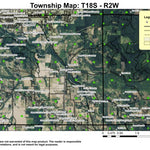 Pleasant Hill T18S R2W Township Map Preview 1