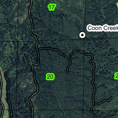 Sutton Lake T17S R12W Township Map Preview 2