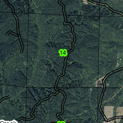 Sutton Lake T17S R12W Township Map Preview 3