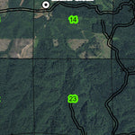 Nelson Creek T17S R8W Township Map Preview 2