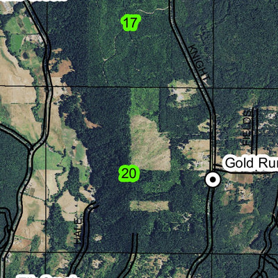 Veneta West T17S R6W Township Map Preview 3