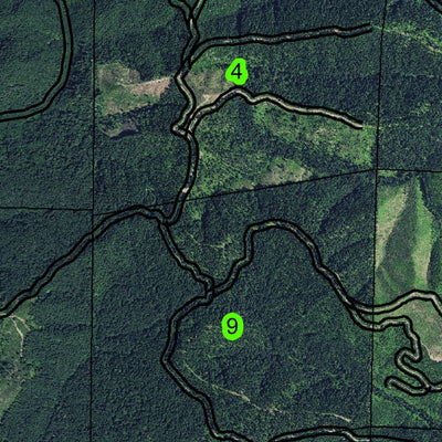 Badger Mountain T17S R7W Township Map Preview 3