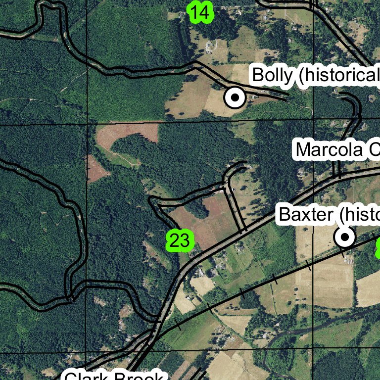 Mohawk T16S R2W Township Map by Super See Services | Avenza Maps