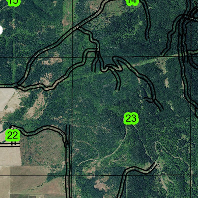 Coburg T16S R3W Township Map Preview 2