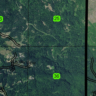Coburg T16S R3W Township Map Preview 3