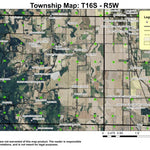 Cheshire T16S R5W Township Map Preview 1