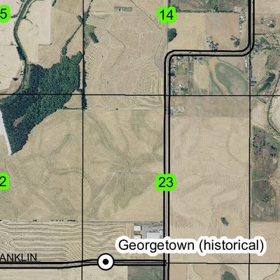 Cheshire T16S R5W Township Map Preview 2