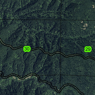 Cape Perpetua T15S R12W Township Map Preview 3