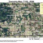 Ferguson T15S R5W Township Map Preview 1