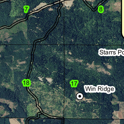 Ferguson Creek T15S R6W Township Map Preview 3