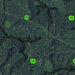 Deadwood T16S R9W Township Map Preview 3