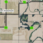 Lake Creek T14S R4W Township Map Preview 2