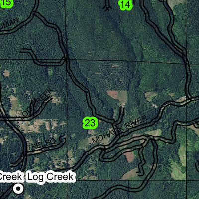 Grassy Mountain T15S R1W Township Map Preview 2