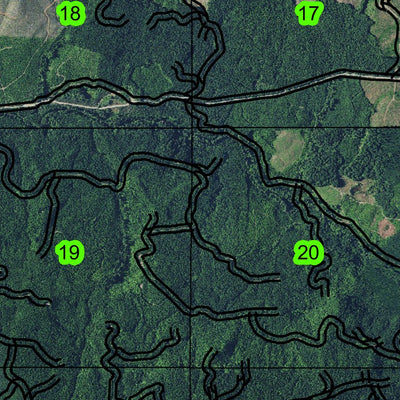 Grassy Mountain T15S R1W Township Map Preview 3